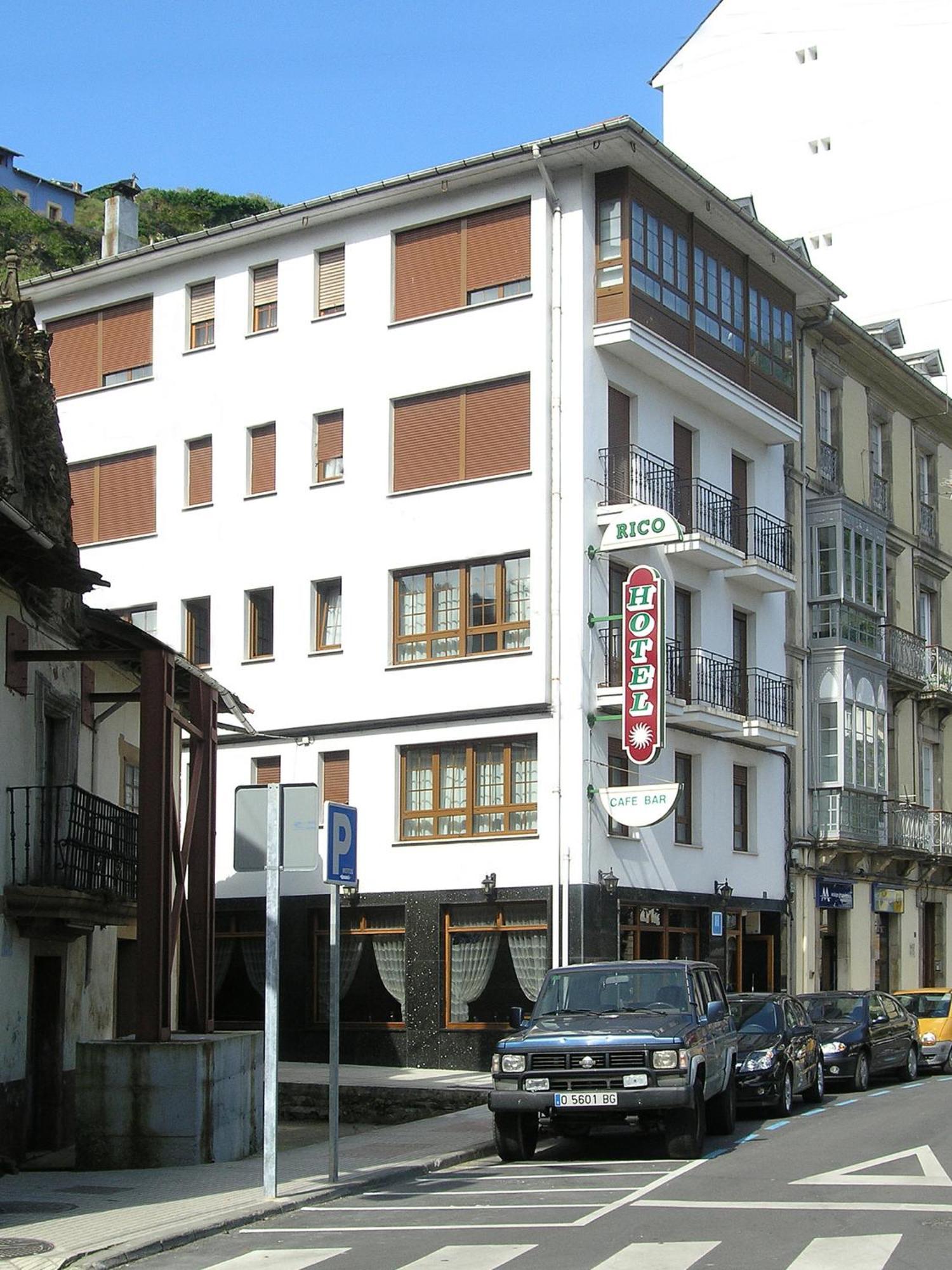 Hotel Rico Luarca Exteriör bild